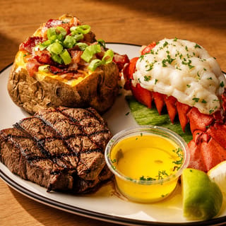 Filet Mignon & Colwater Lobster Tail - Friday & Saturday Only